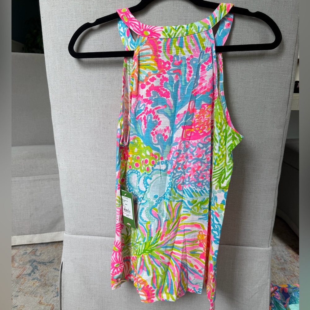 NWT Lilly Pulitzer Multicolor Tropical Tank - Picture 2 of 6